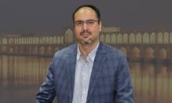 تأمین روشنایی بلوار شهدای گمنام گلپایگان