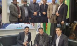 بازدید شهرداران استان اصفهان از غرفه شهردار گلپایگان