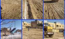 آغاز عملیات اجرایی پروژه بوستان مهر در مسکن مهر شهر چرمهین