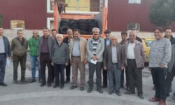 توزیع لاستیك یارانه ای به رانندگان ناوگان حمل و نقل عمومی گلپایگان