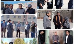 بازدید میدانی شهردار شهرضا از محلات با هدف رفع مشکلات شهروندان