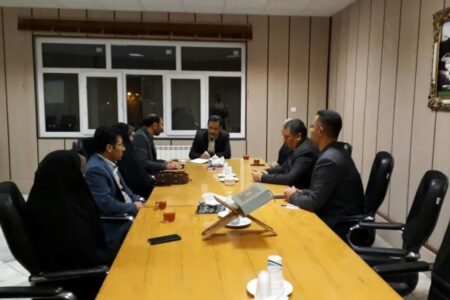 دیدار شهردار و اعضای شورای اسلامی شهر گلپایگان با فرماندار شهرستان