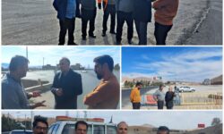 اصلاح هندسی ورودی بلوار امام خمینی (ره) و پارکینگ یادمان شهدای نیروی انتظامی شهر انارک