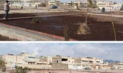 عملیات اجرائی احداث پارک سروستان به مساحت ۹۸۰۰ مترمربع در شهرضا