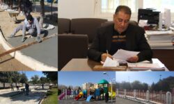 اصلاح فضای بصری و بهسازی بوستان های شهری گلپایگان