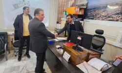 بازدید سرزده شهردار گلپایگان از ادارات شهرداری