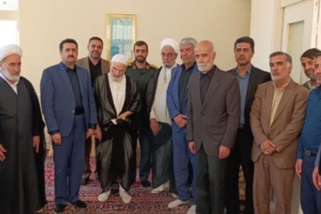 دیدار مدیریت شهری شهرضا با شهید زنده حادثه هفتم تیر