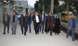از پیادهروسازی تا آسفالت؛ مدیریت شهری گلپایگان پای كار مطالبات مردم