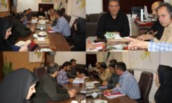 جلسه کارگروه حقوقی و املاک شهرداری گلپایگان برگزار شد