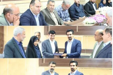 تودیع ومعارفه مدیرعامل سازمان مدیریت حمل و نقل شهرداری شاهین‌شهر