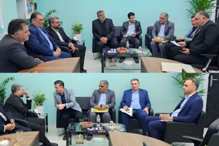 دیدار شهردار گلپایگان با مدیرکل دفتر امور شهری استانداری اصفهان