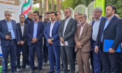 افتتاح و کلنگزنی پروژههای شهرداری شهرضا با حضور مسئولان استانی و شهری