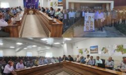 نشست مشترك مجموعه مدیریت شهری گلپایگان با رانندگان حملونقل عمومی