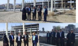 پیگیری روند اجرای پروژه مجموعه چندمنظوره مهستان توسط شهردار و اعضای شورای اسلامی شهر گلپایگان