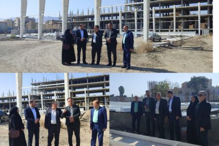 پیگیری روند اجرای پروژه مجموعه چندمنظوره مهستان توسط شهردار و اعضای شورای اسلامی شهر گلپایگان