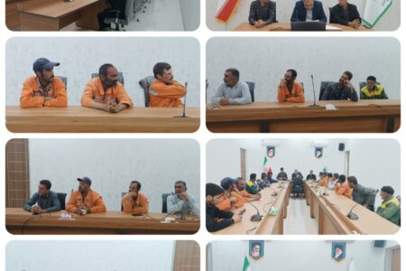 جلسه هم اندیشی شهردار عسگران با تلاشگران خدمات شهری برگزار شد